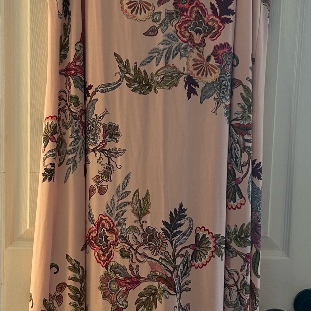 Floral Maxi Dress in Pink